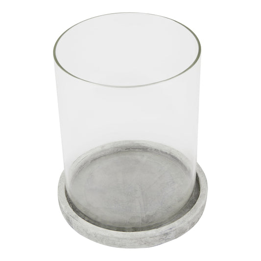 Athena Stone Large Hurricane Lantern image 1