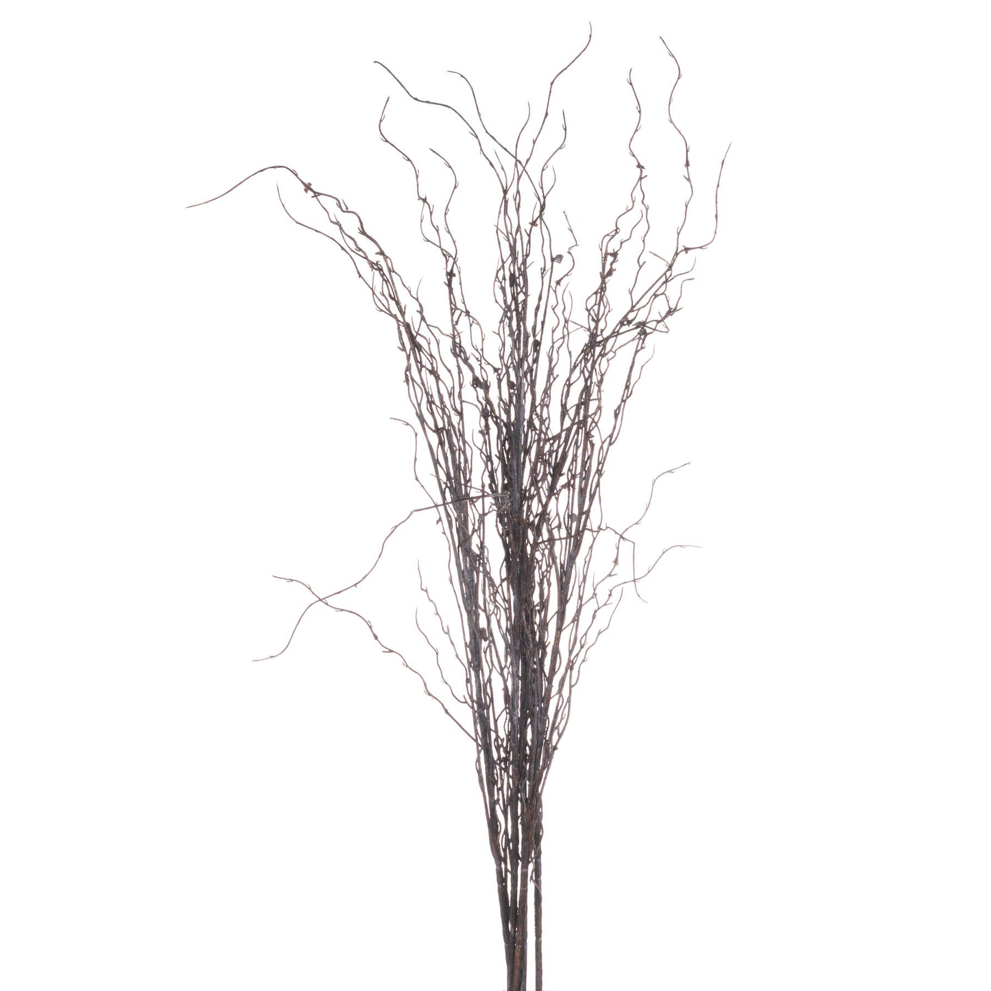 Artificial branch with a white background