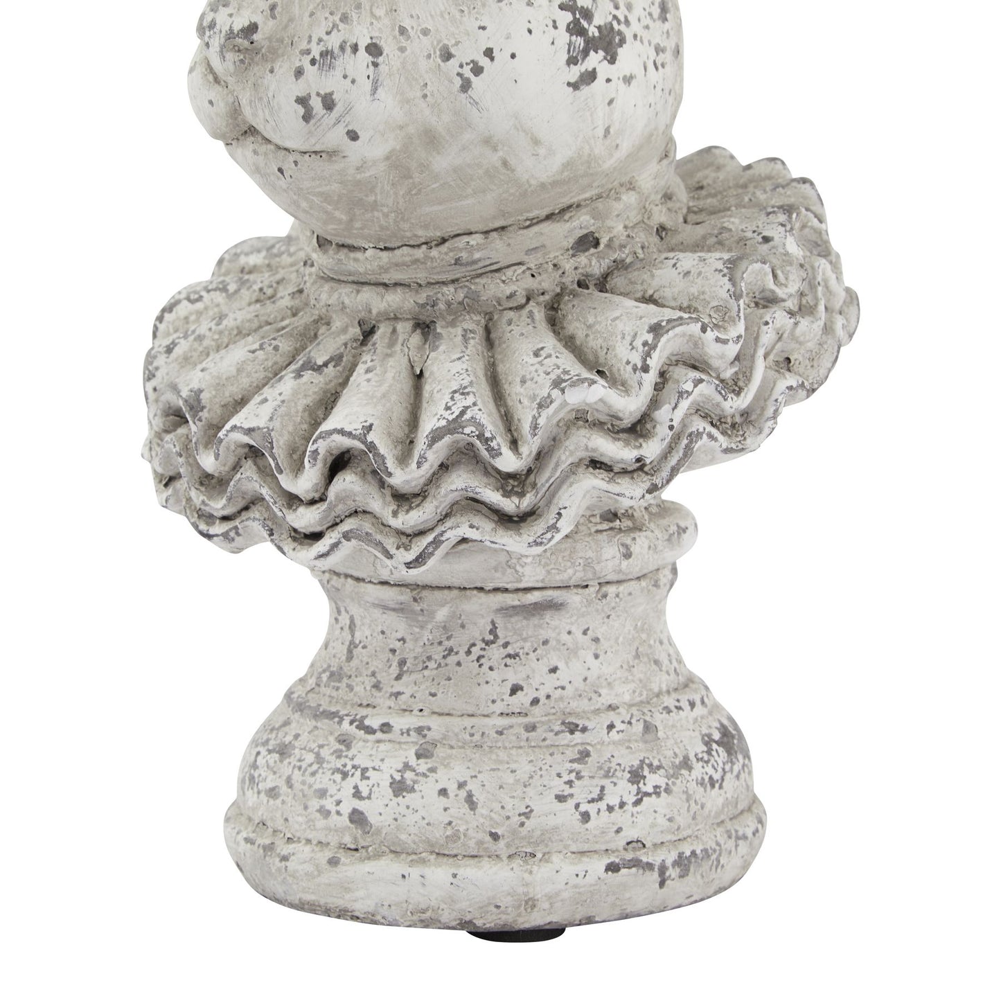 Stone Effect Ruffle Hare Ornament image 2
