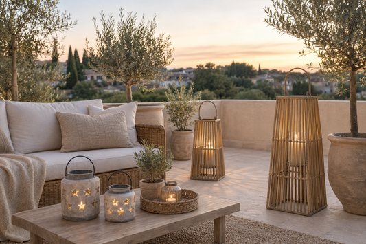 Wicker Lanterns for Outdoor Summer Decorating: A Styling Guide