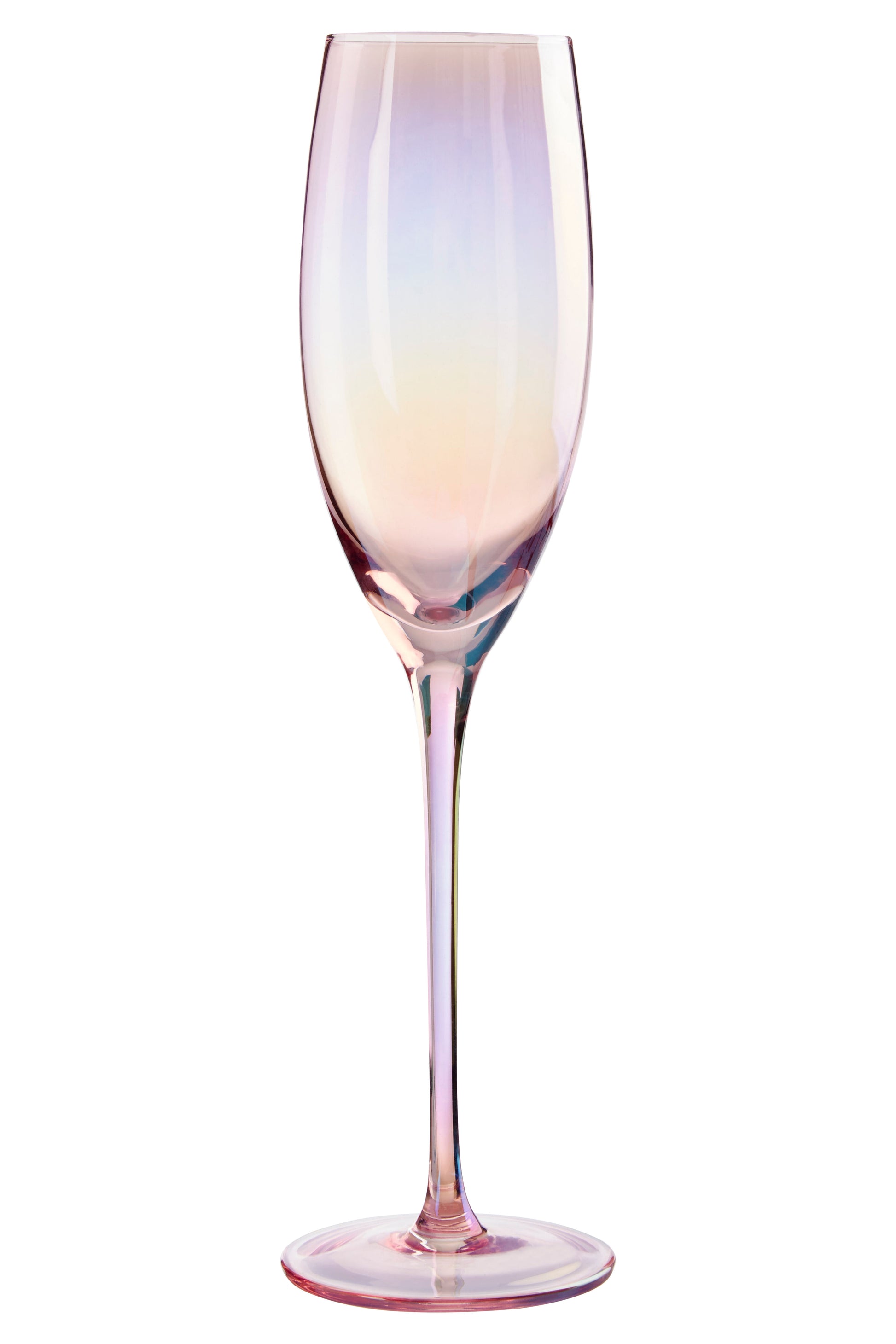 Frosted Deco Set Of 4 Champagne Glasses image 0