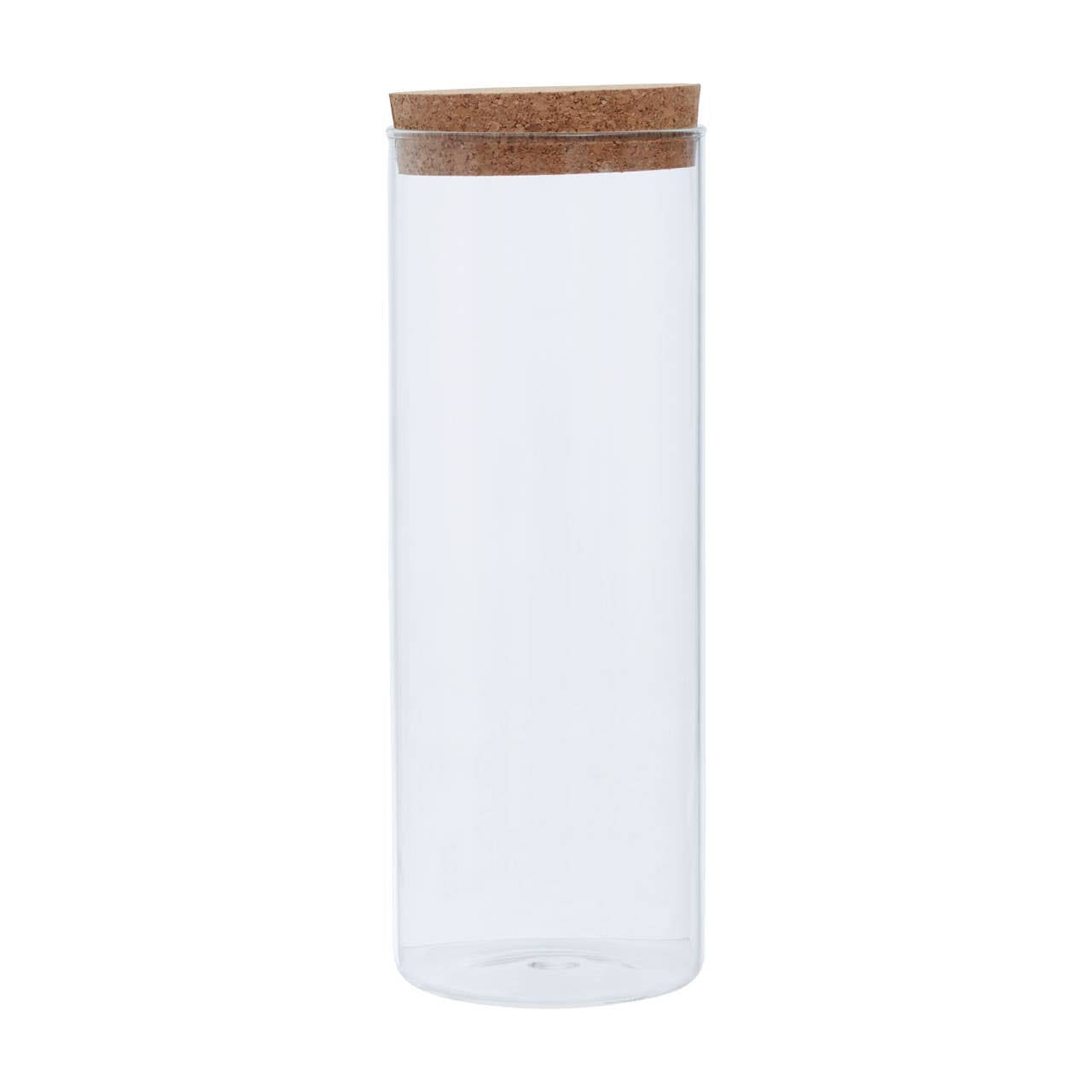 Tromso Cylindrical Glass Storage Jars - Various Sizes