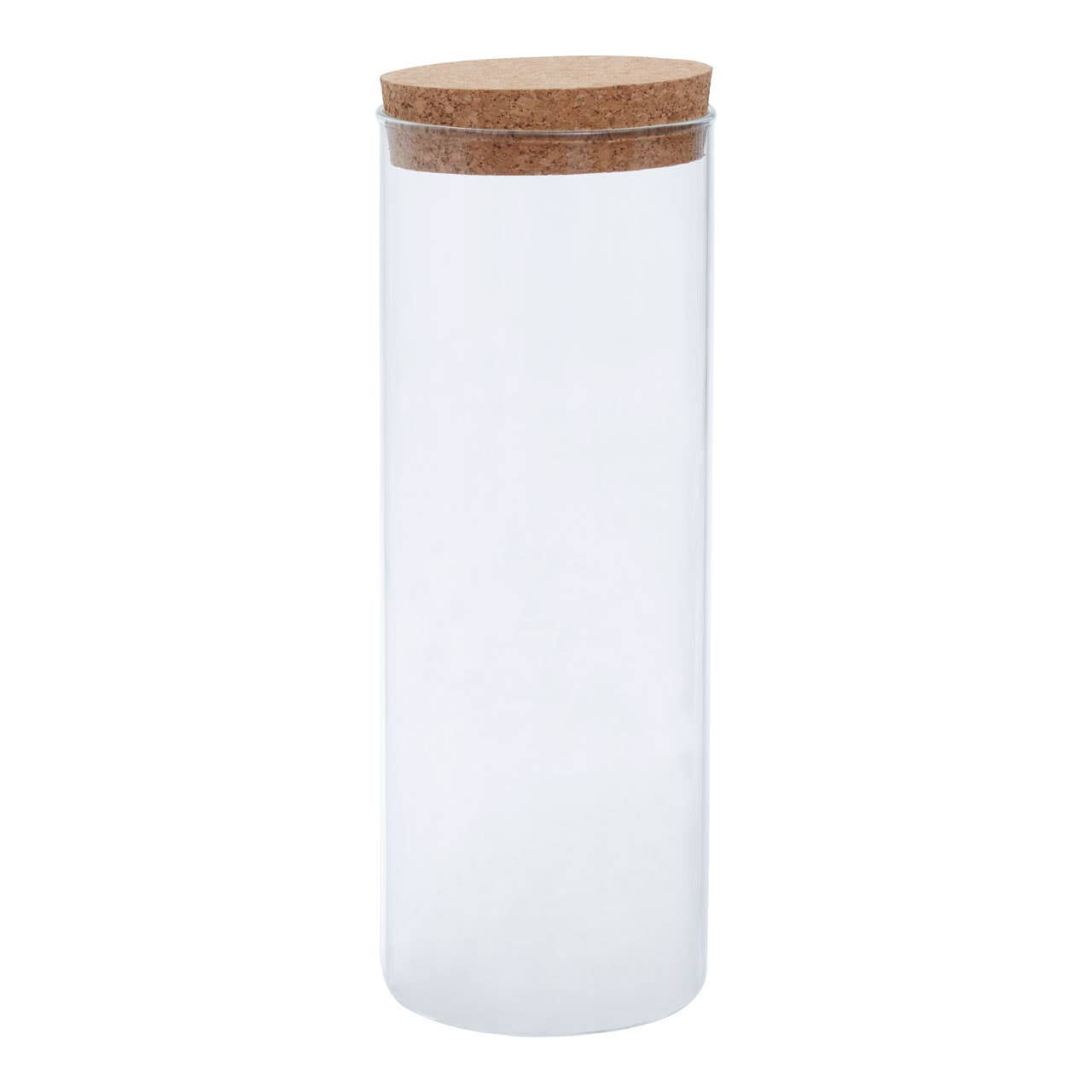 Tromso Cylindrical Glass Storage Jars - Various Sizes
