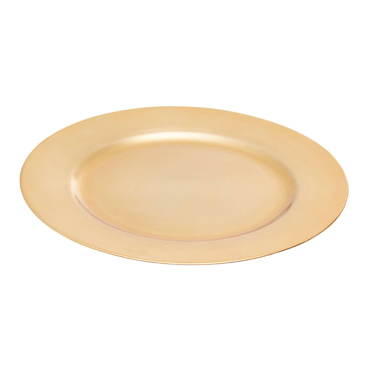 Metallic Gold Decorative Charger Plate 33cm Diameter