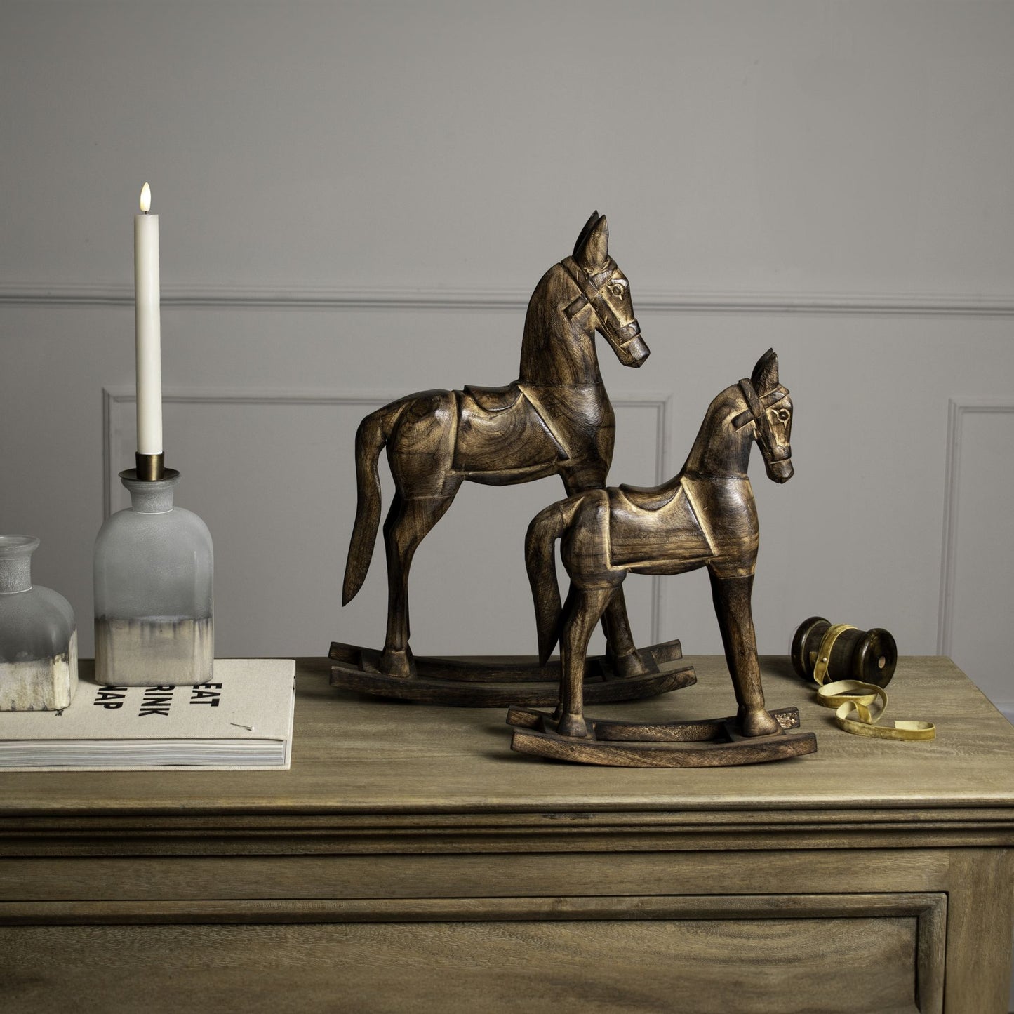 Natural Rocking Horse image 3