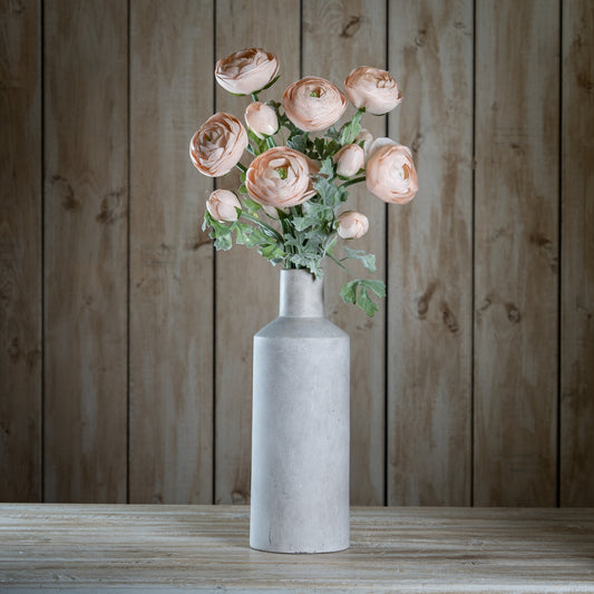 Pastel Pink Artificial Ranunculus Stem