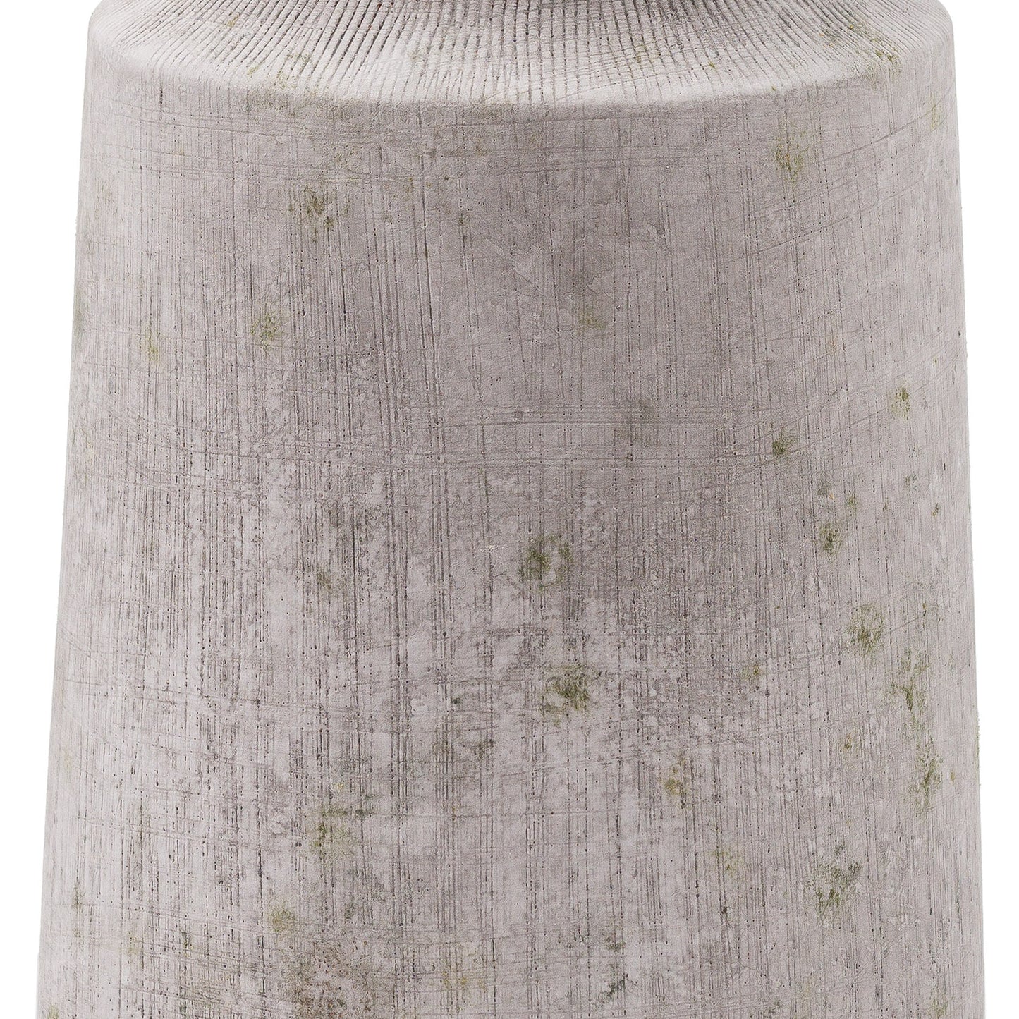 Bloomville Urn Grey Rustic Stone Floral Vase image 2