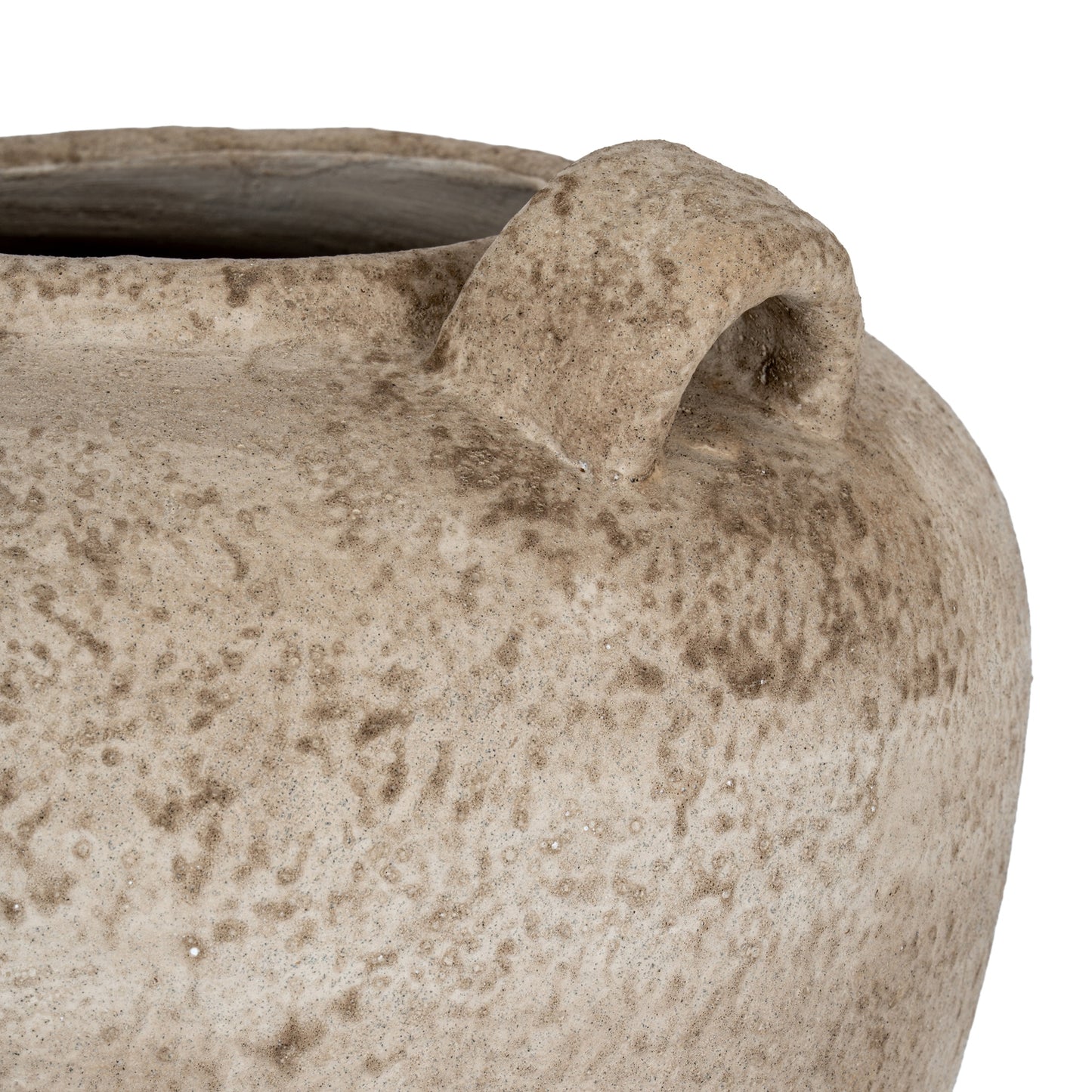 Terra Medium Urn Ceramic Vase With Handles