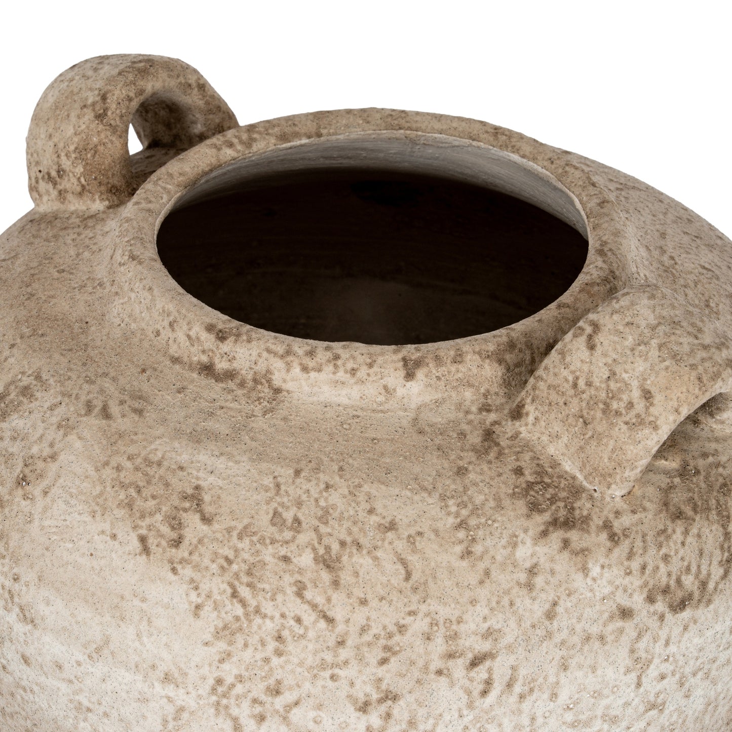 Terra Medium Urn Ceramic Vase With Handles