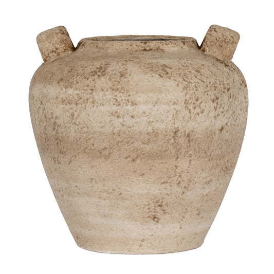 Terra Medium Urn Ceramic Vase With Handles