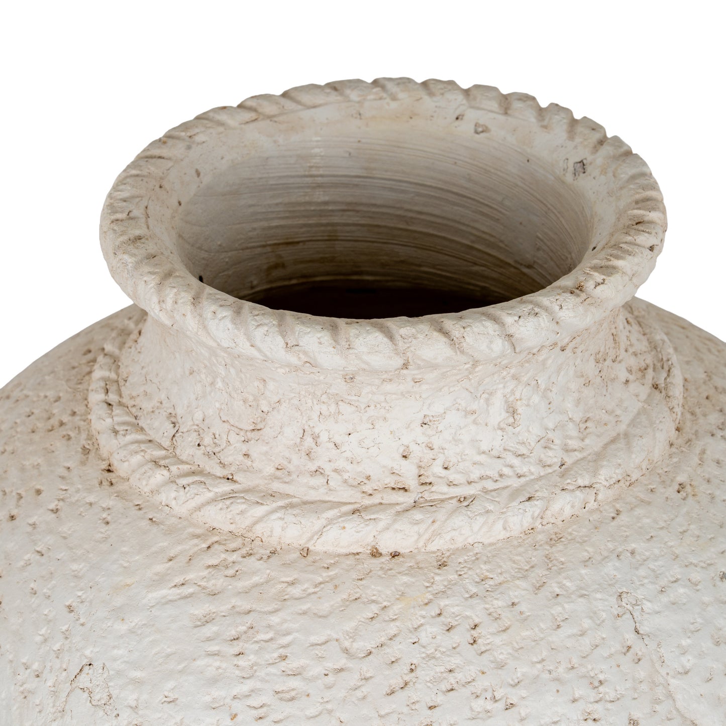 Medium Cream Olympia Terracotta Vase 30cm High