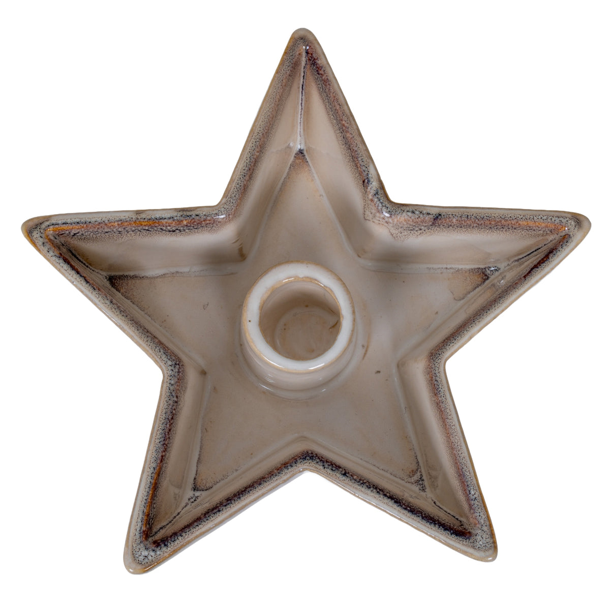 Small Solace Star Taper Candle Holder 19cm