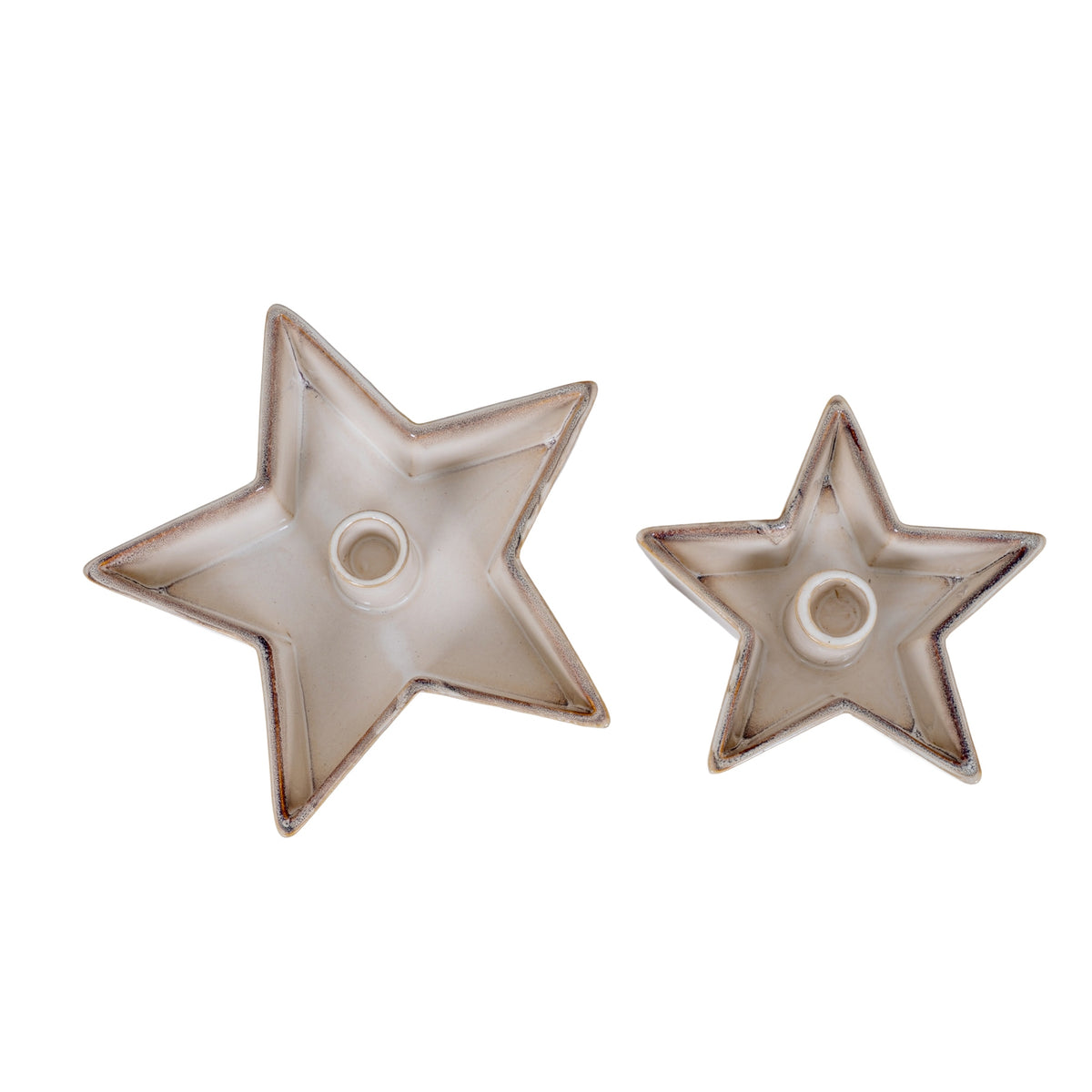 Small Solace Star Taper Candle Holder 19cm