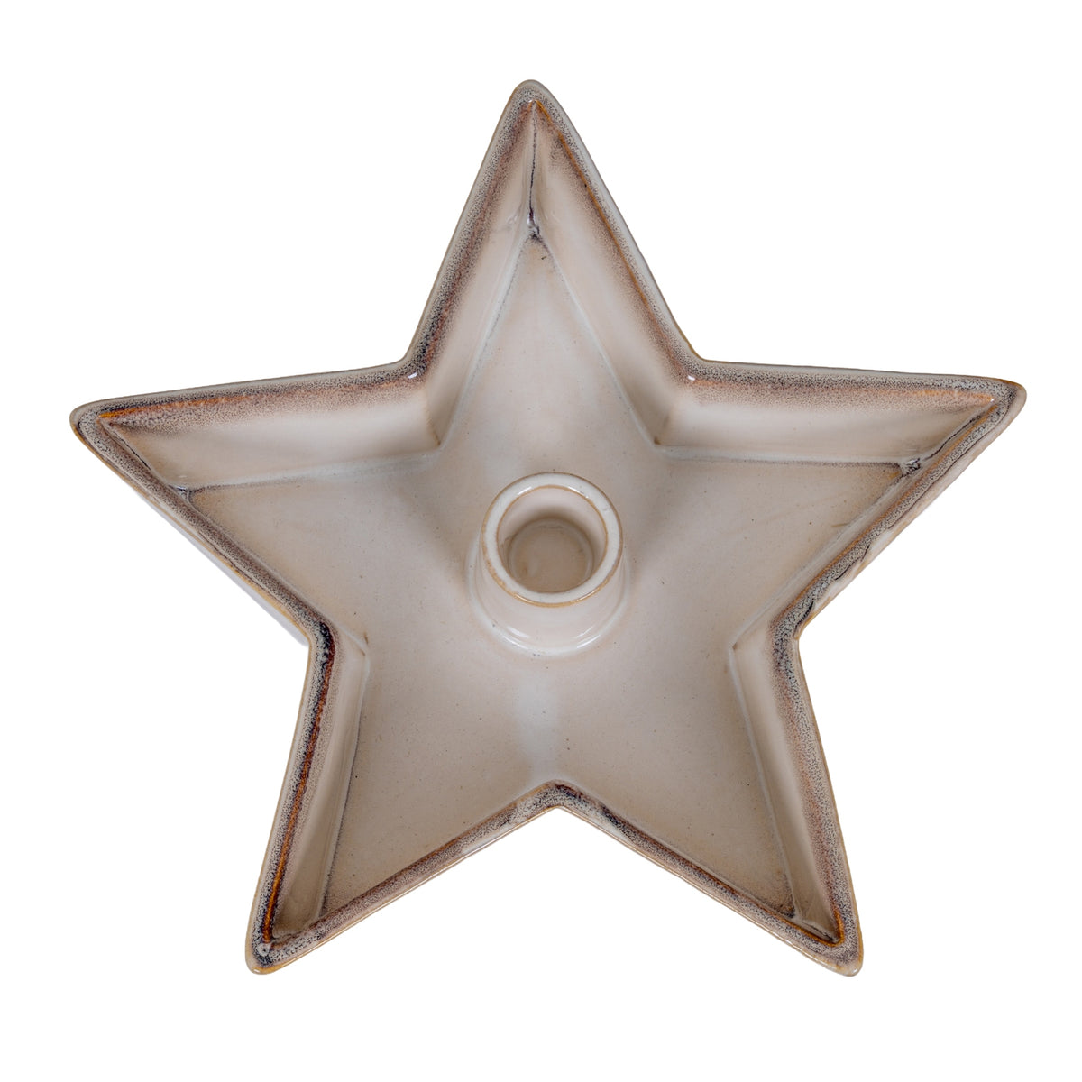 Large Solace Star Taper Candle Holder 25cm