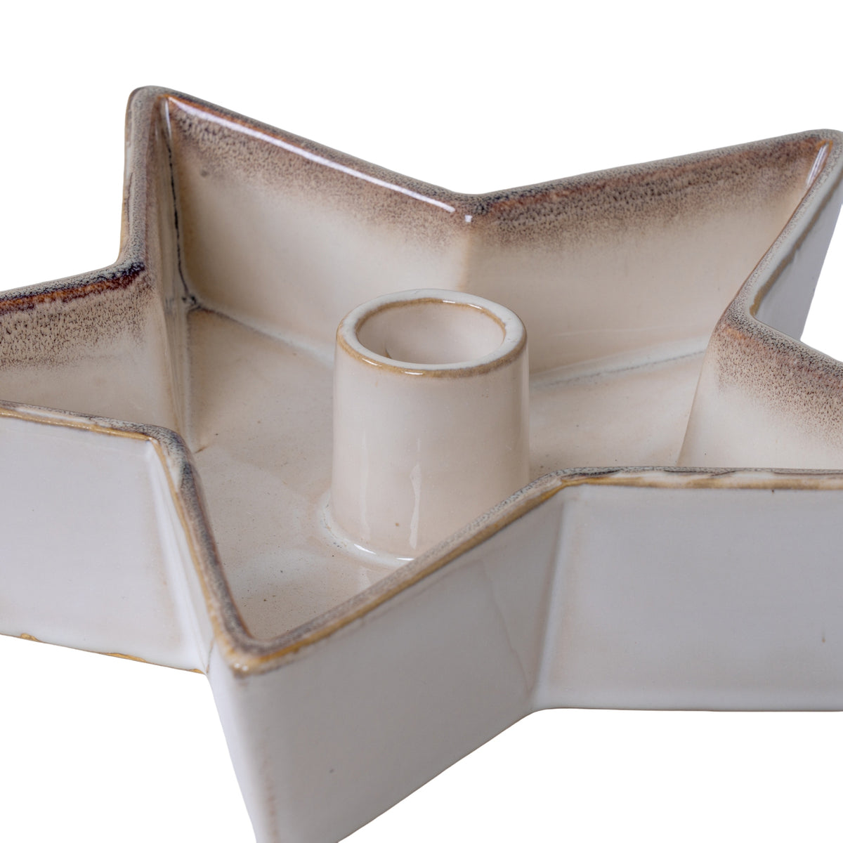 Large Solace Star Taper Candle Holder 25cm