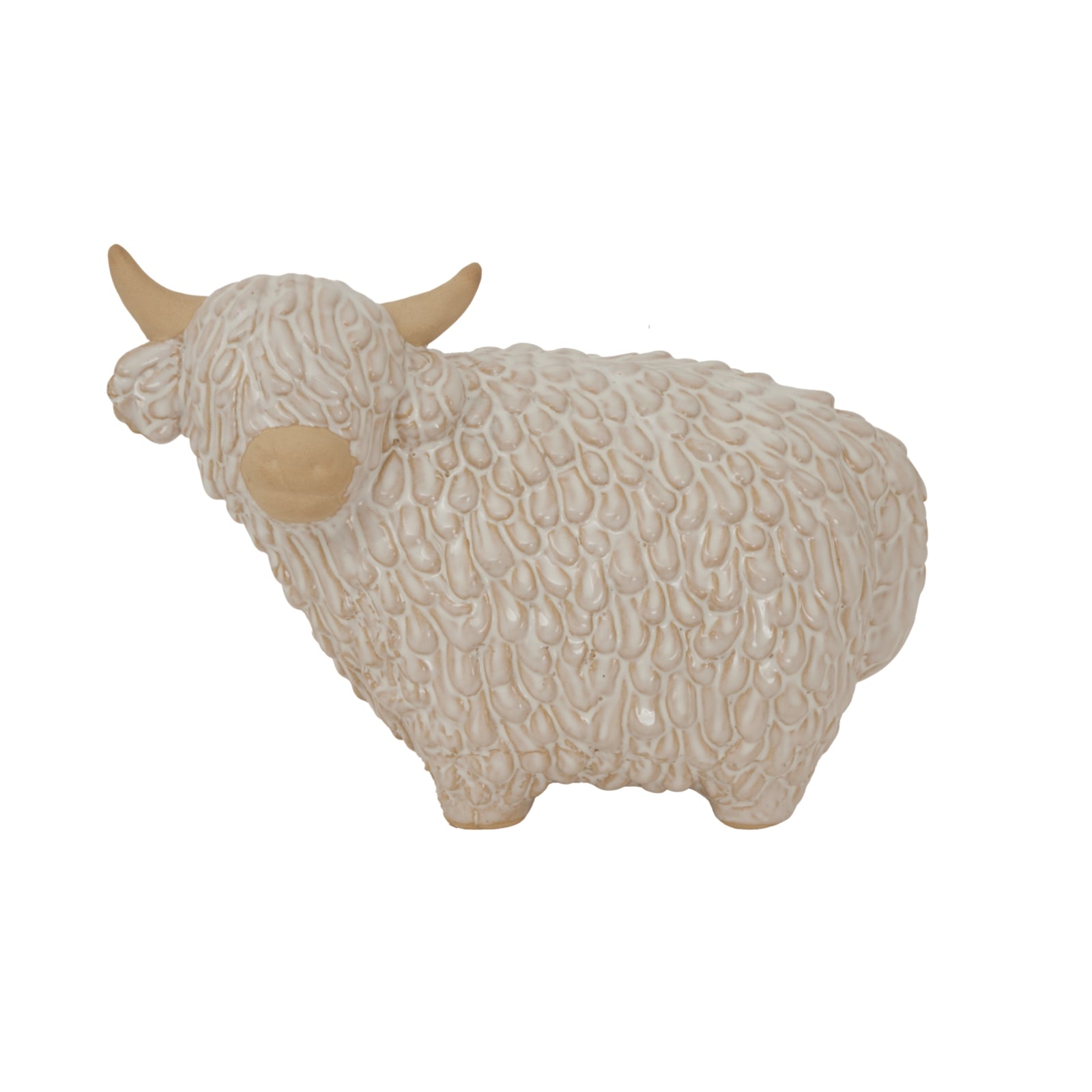 Large Alora Ceramic Highland Cow image 0
