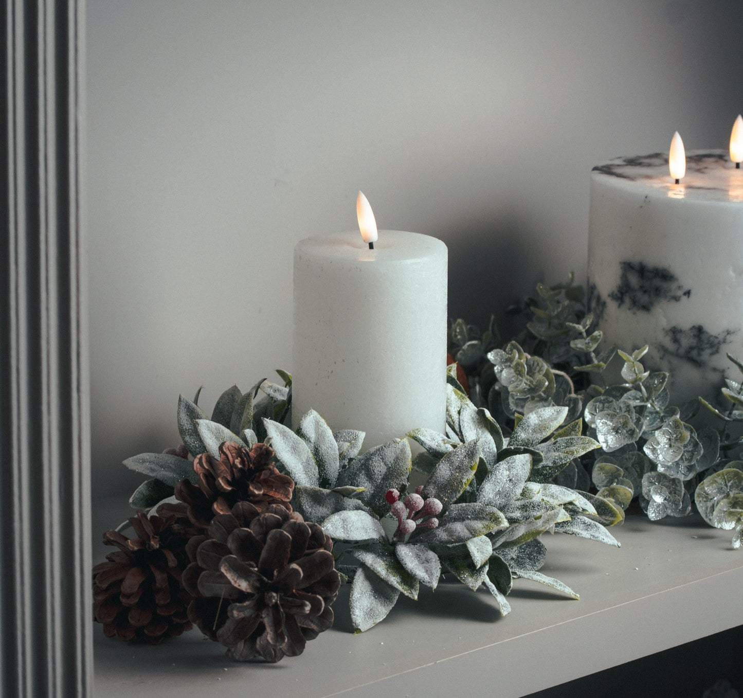 Luxe Collection Natural Glow 3x6 LED White Candle image 2
