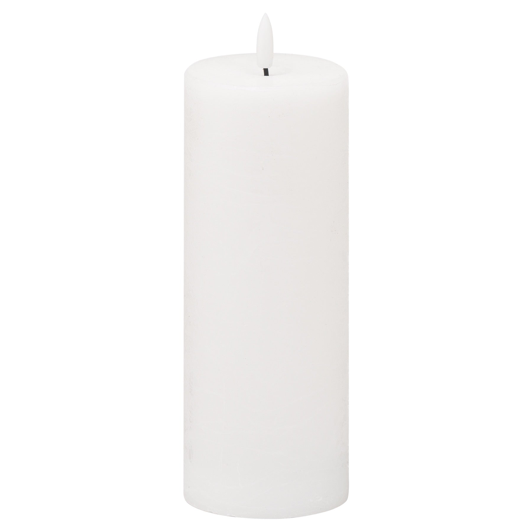Luxe Collection Natural Glow 3x8 LED White Candle image 0
