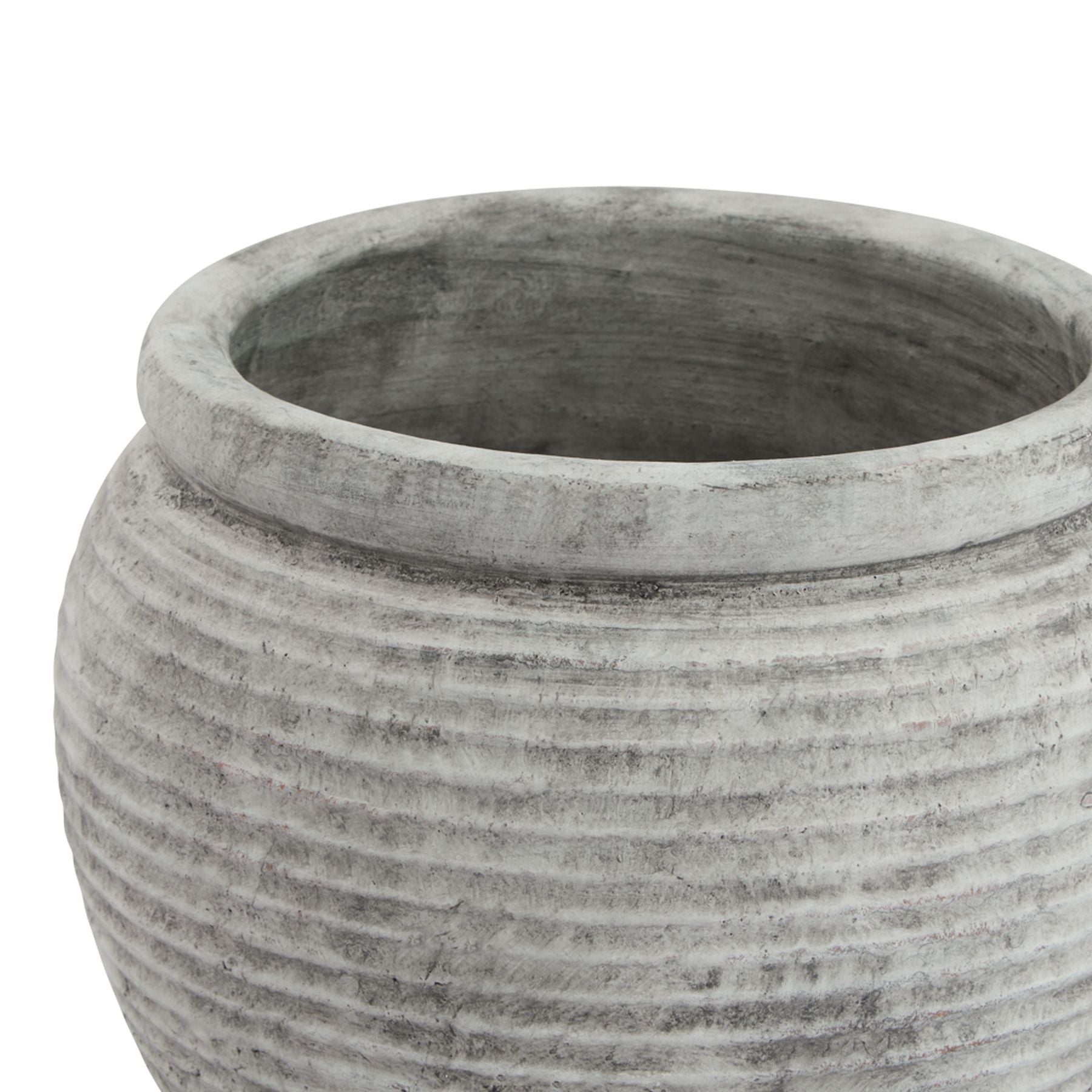 Athena Rimmed Plant Pot image 1