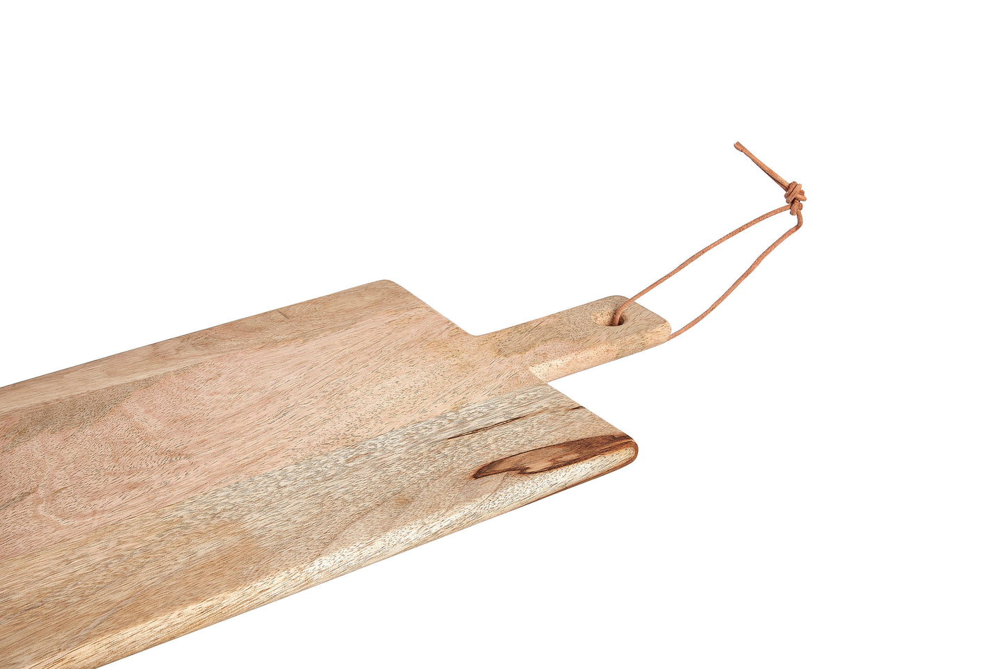 Kolkata Large Mango Wood Paddle Chopping And Serving Board image 1