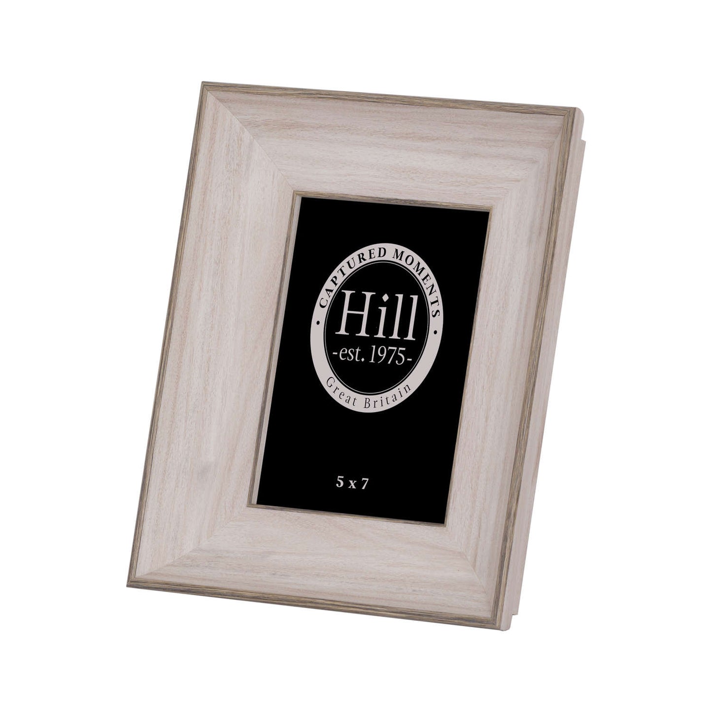 White Washed Wood Photo Frame 5X7 image 0