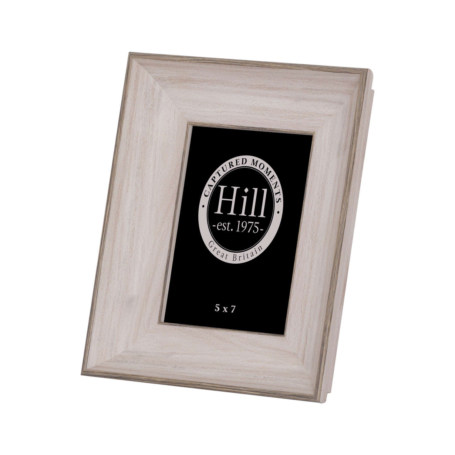 White Washed Wood Photo Frame 5X7 image 0