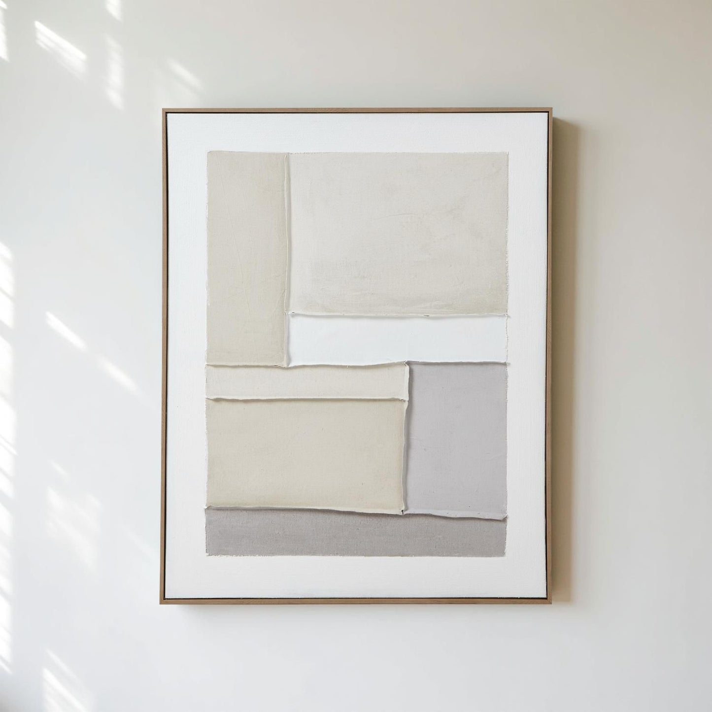 Contempo Alpha Framed Painting On Canvas image 0