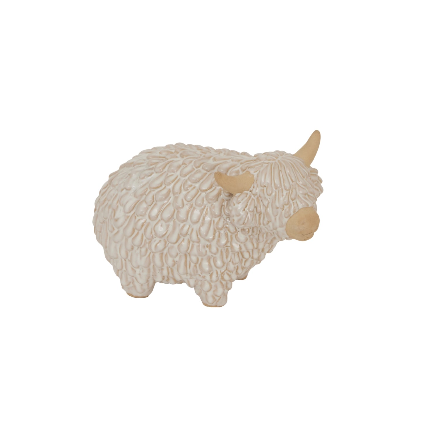 Medium Alora Ceramic Highland Cow image 1