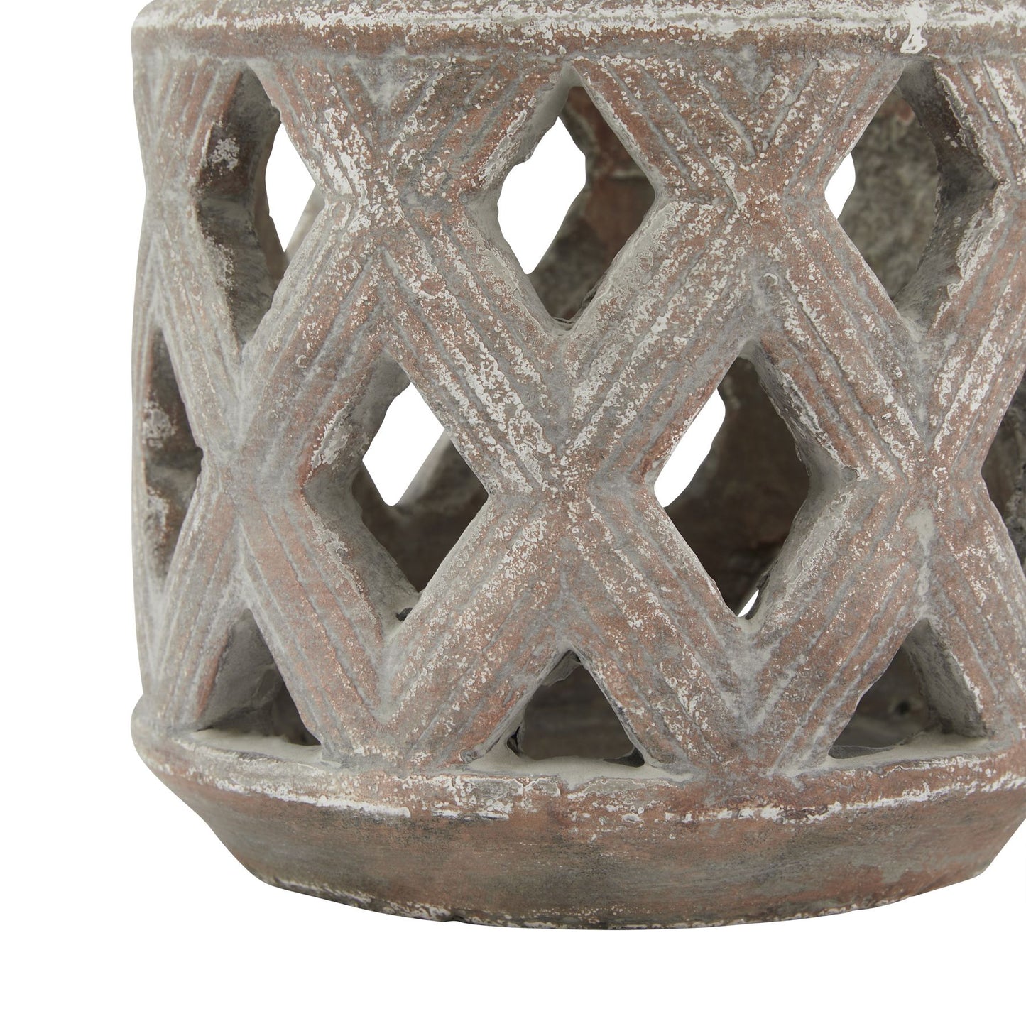 Siena Brown Lattice Lantern image 2