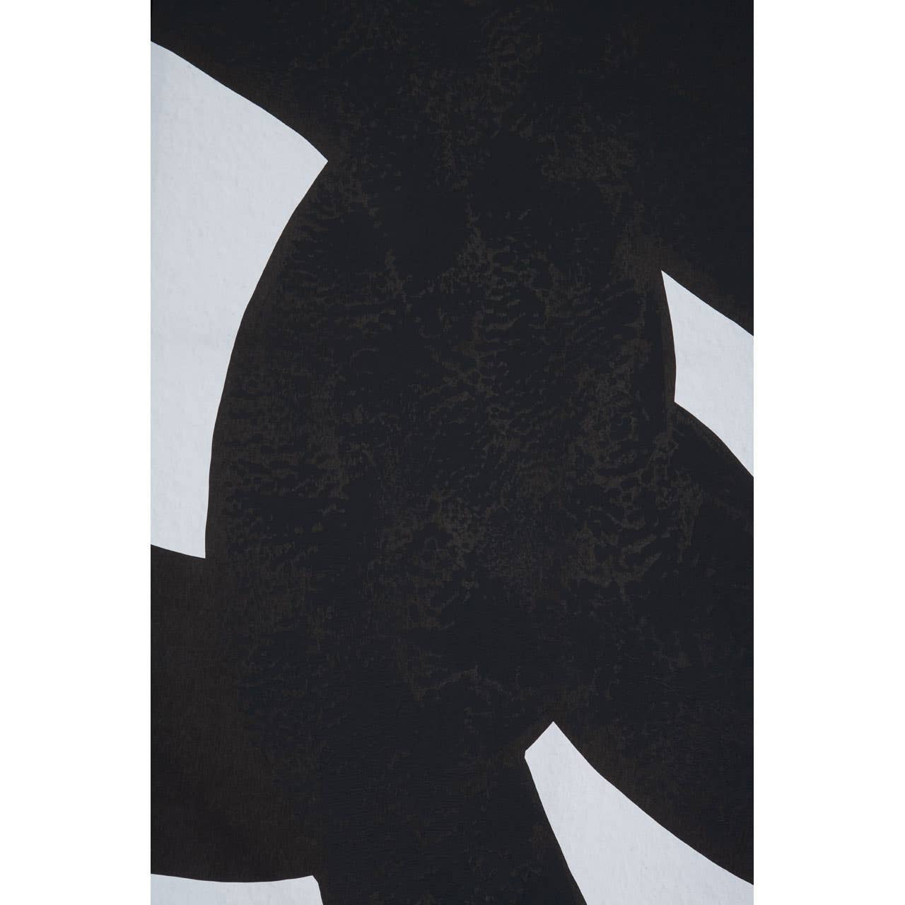 Astratto Set of Two Abstract Black & White Monochrome Wall Art Framed Canvas