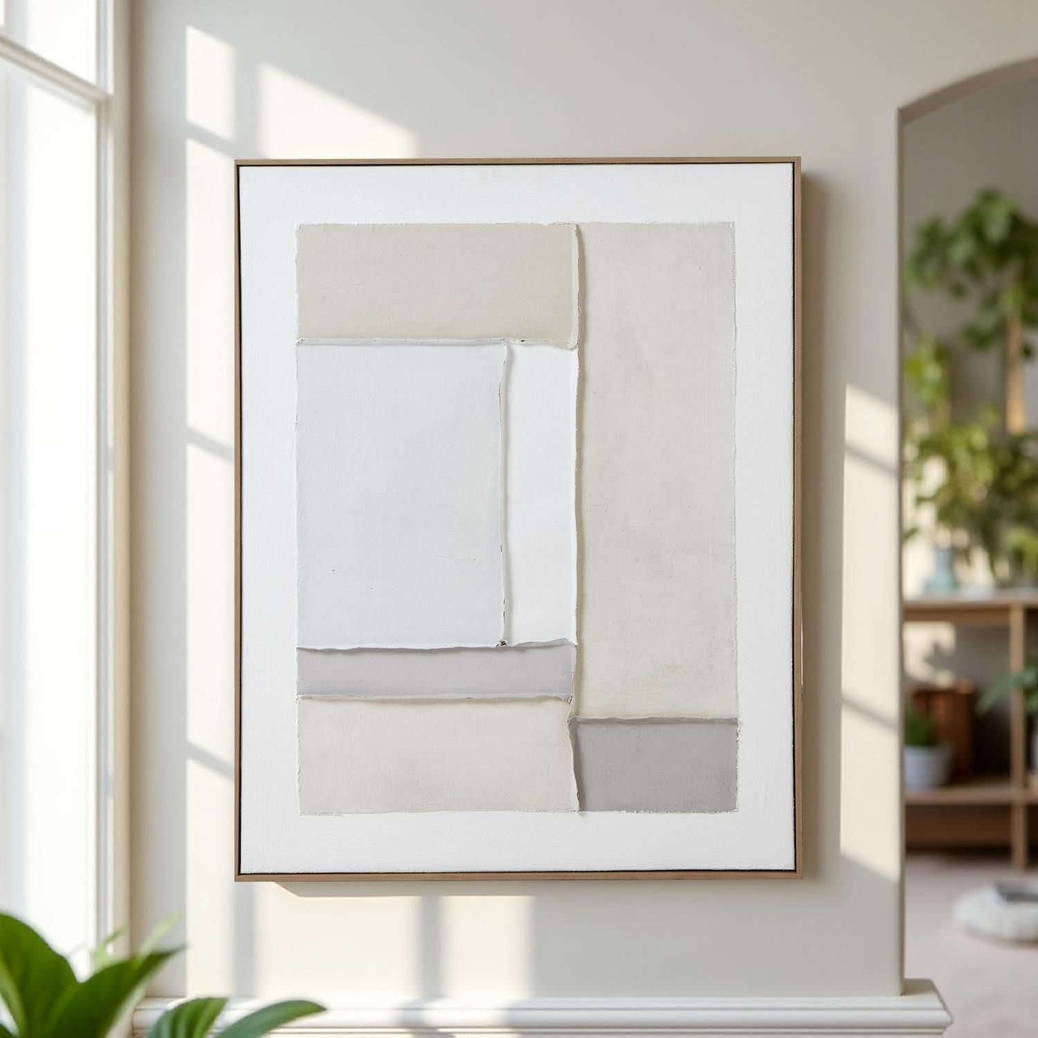 Contempo Beta Framed Painting On Canvas image 1