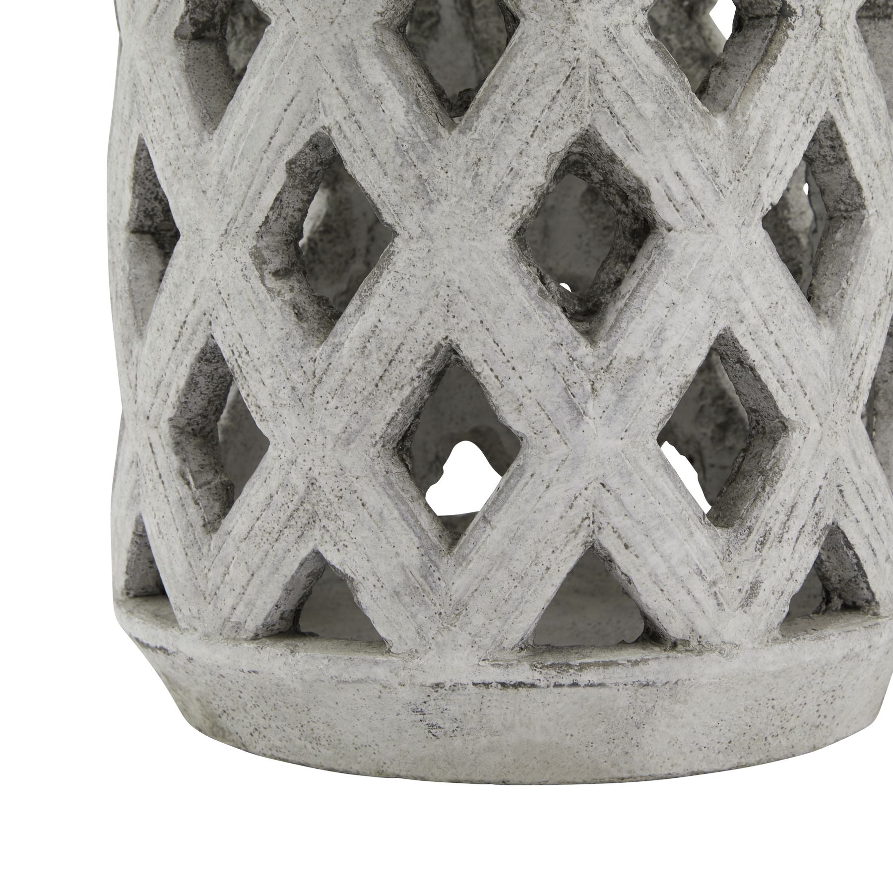 Athena Stone Large Lattice Lantern image 2