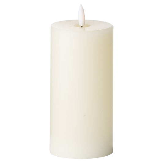 Luxe Collection Natural Glow 3 x 6 LED Cream Candle image 0