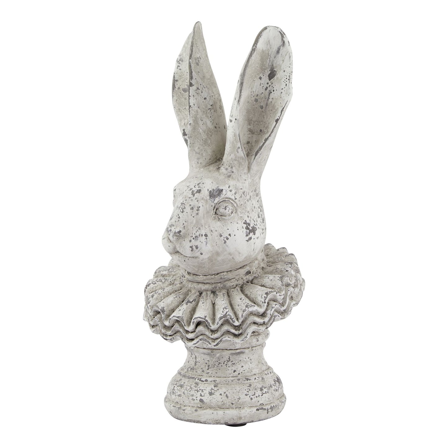 Stone Effect Ruffle Hare Ornament image 0