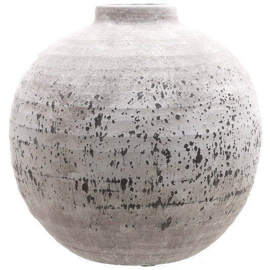 Tiber Large Stone Ceramic Vase image 0
