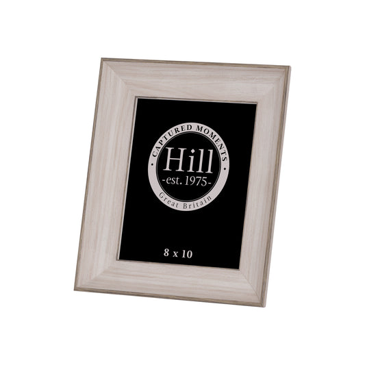 White Washed Wood Photo Frame 8X10 image 0