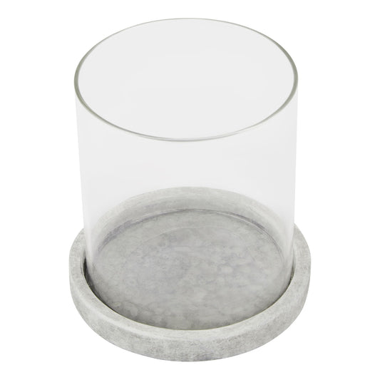 Athena Stone Hurricane Lantern image 1