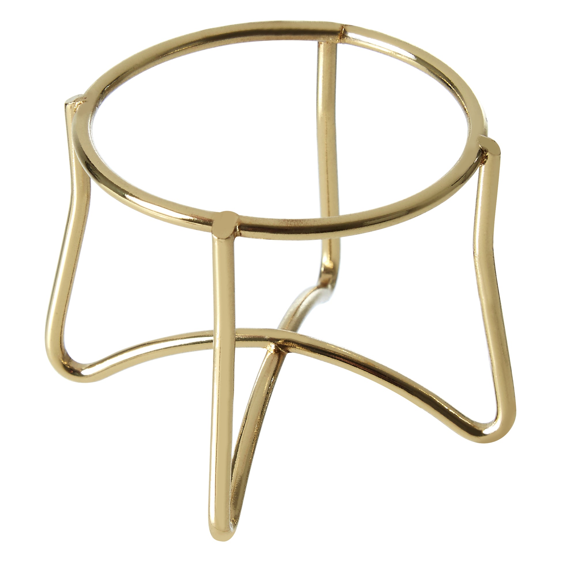 Single Gold Finish Egg Holder image 1