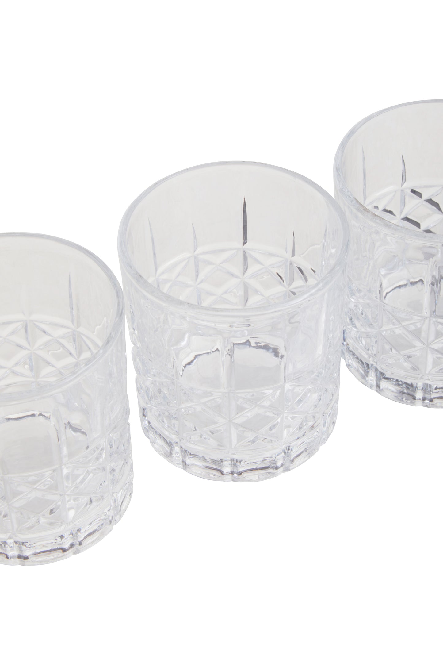 Dayla Diamond Pattern Decanter With Four Glasses image 4