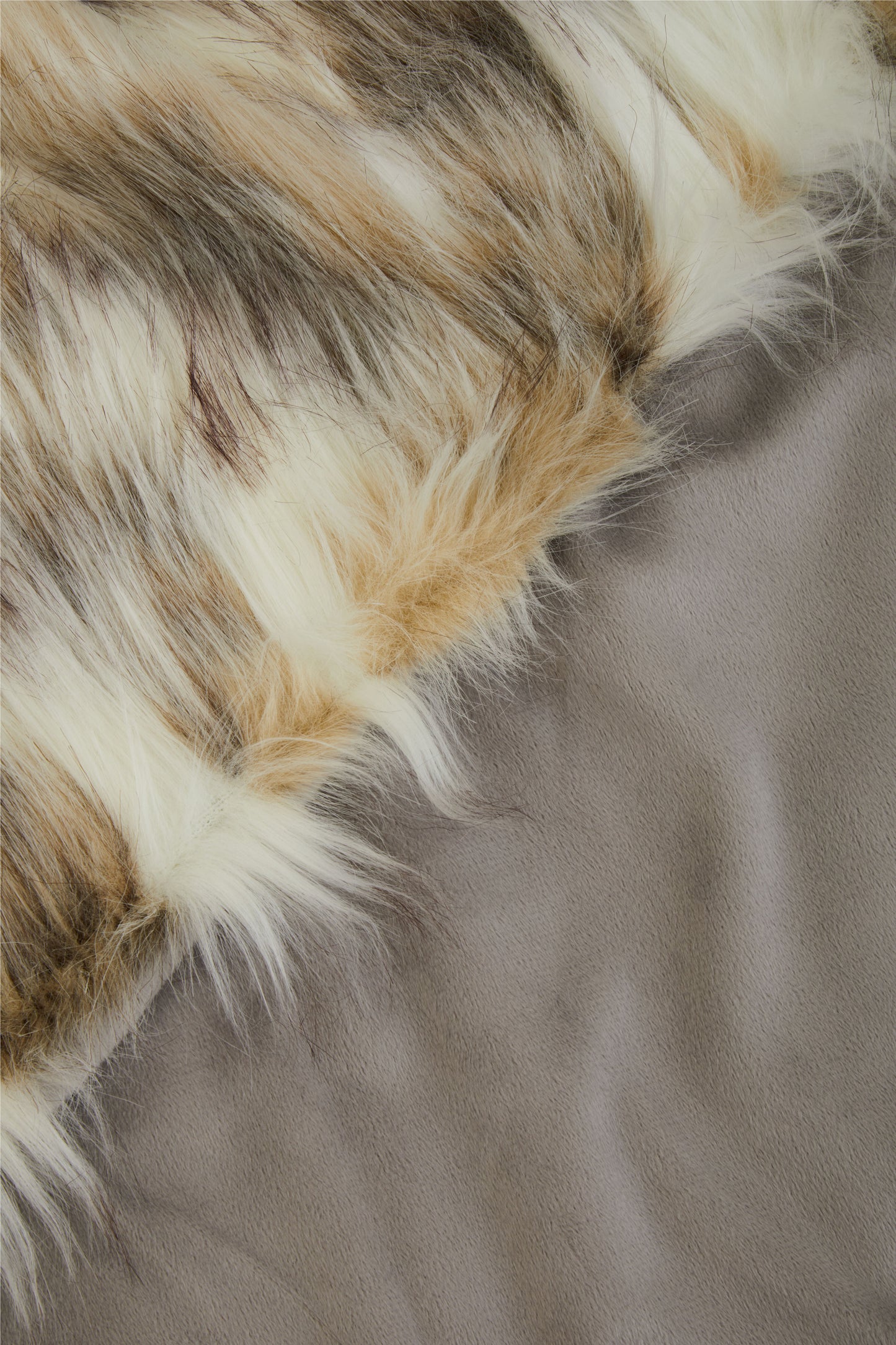Bosie Lamina Natural Faux Fur Throw image 7