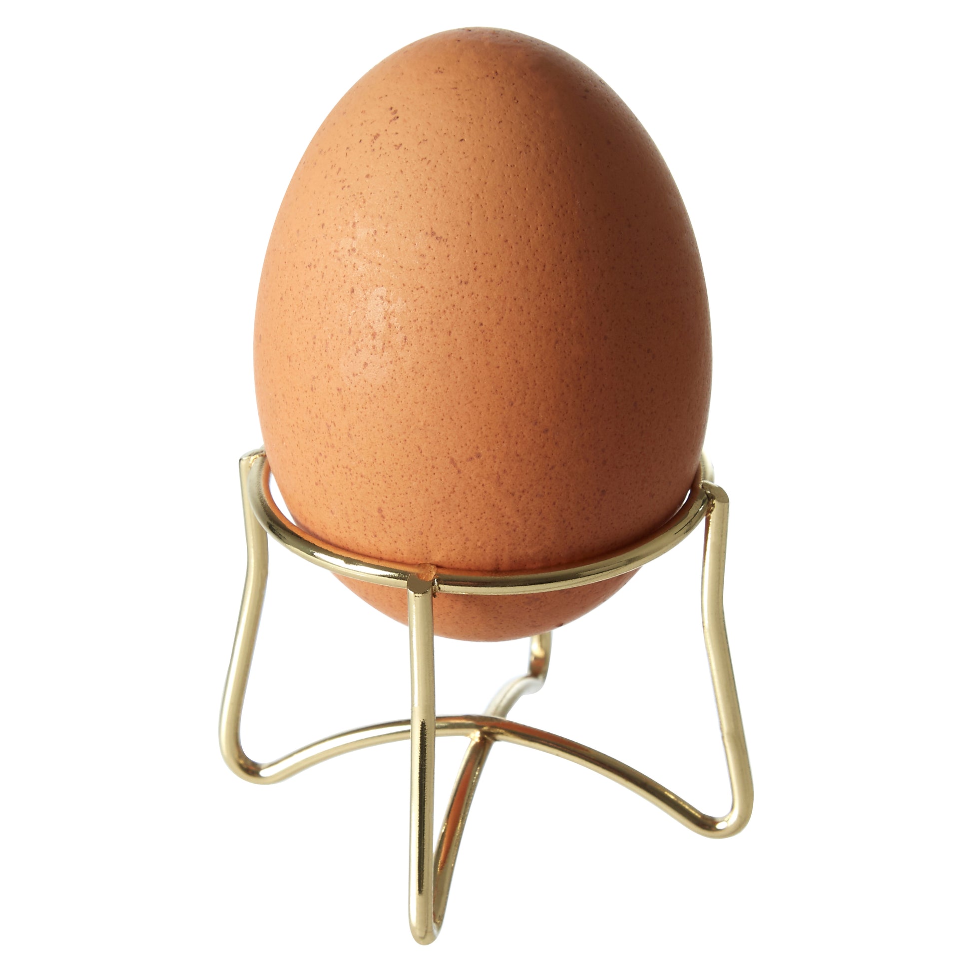 Single Gold Finish Egg Holder image 2