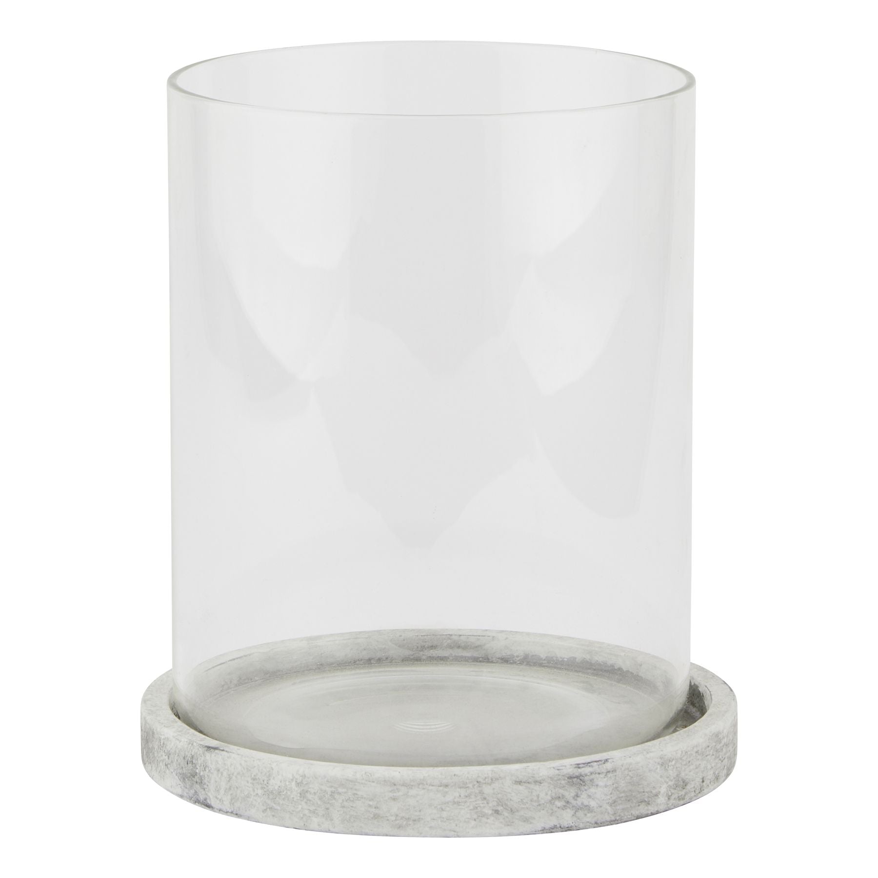 Athena Stone Large Hurricane Lantern image 0