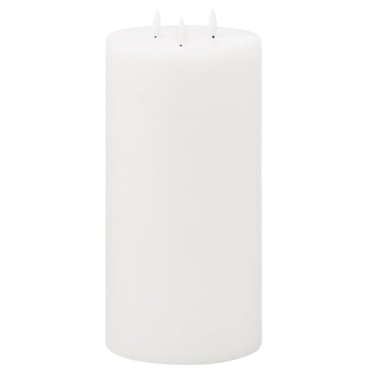 Luxe Collection Natural Glow 6x12 LED White Candle image 0