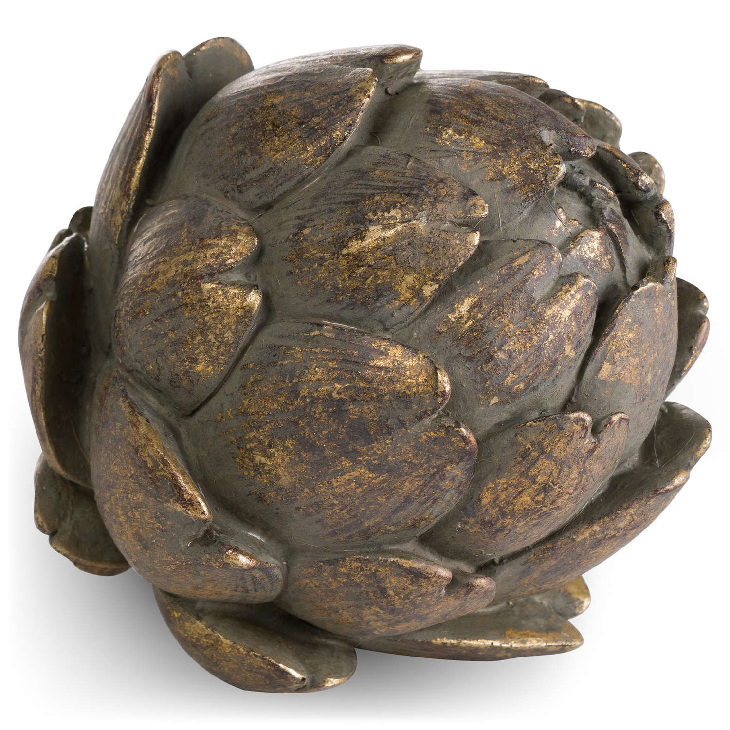 Antique Bronze Large Artichoke Decorative Ornament image 0