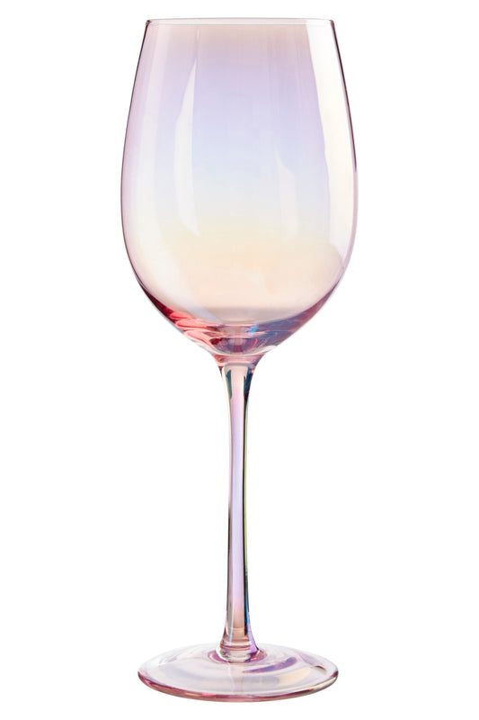 Frosted Deco Set Of 4 Wine Glasses image 0