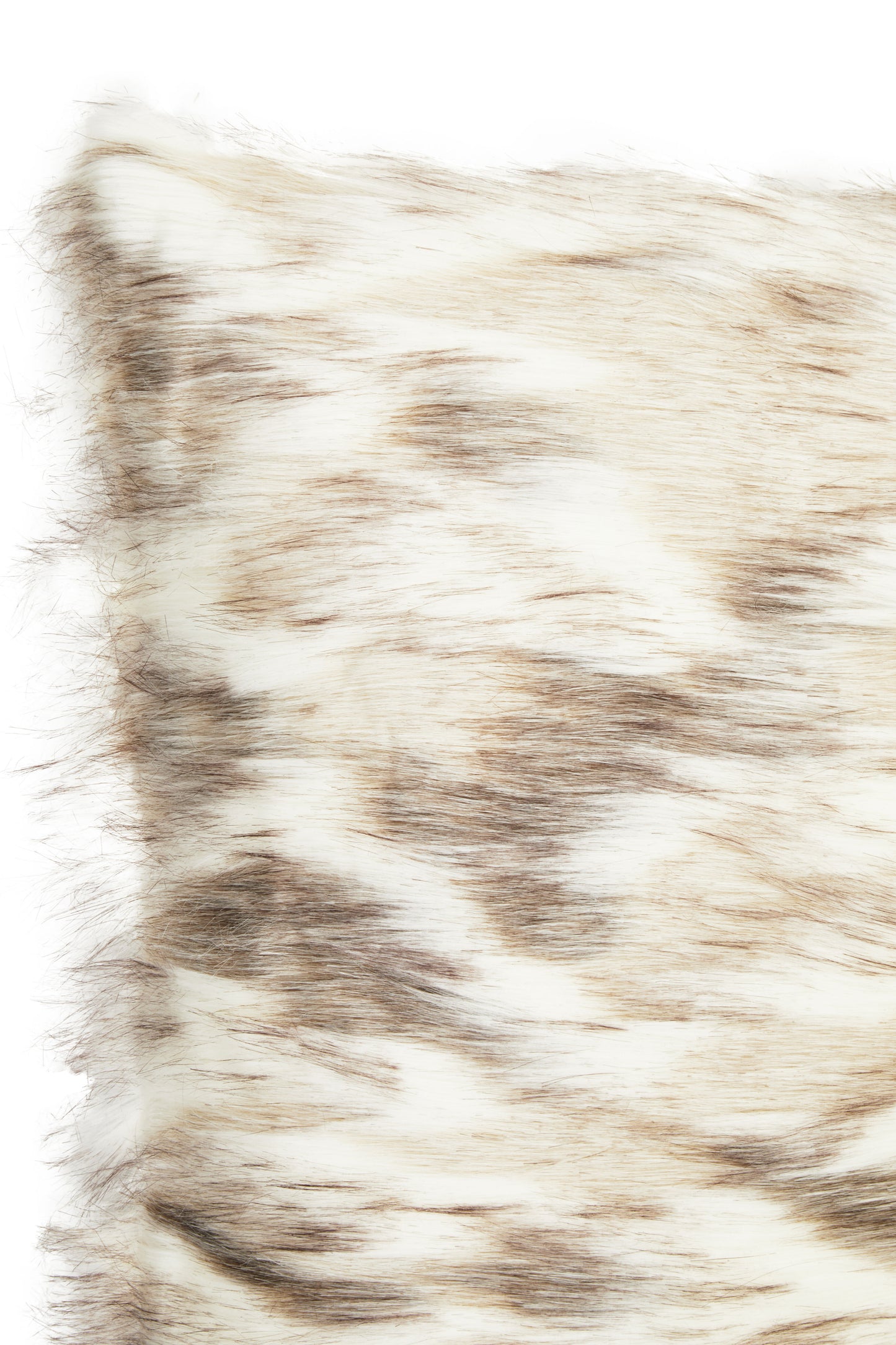 Bosie Lamina Natural Faux Fur Square Cushion image 10