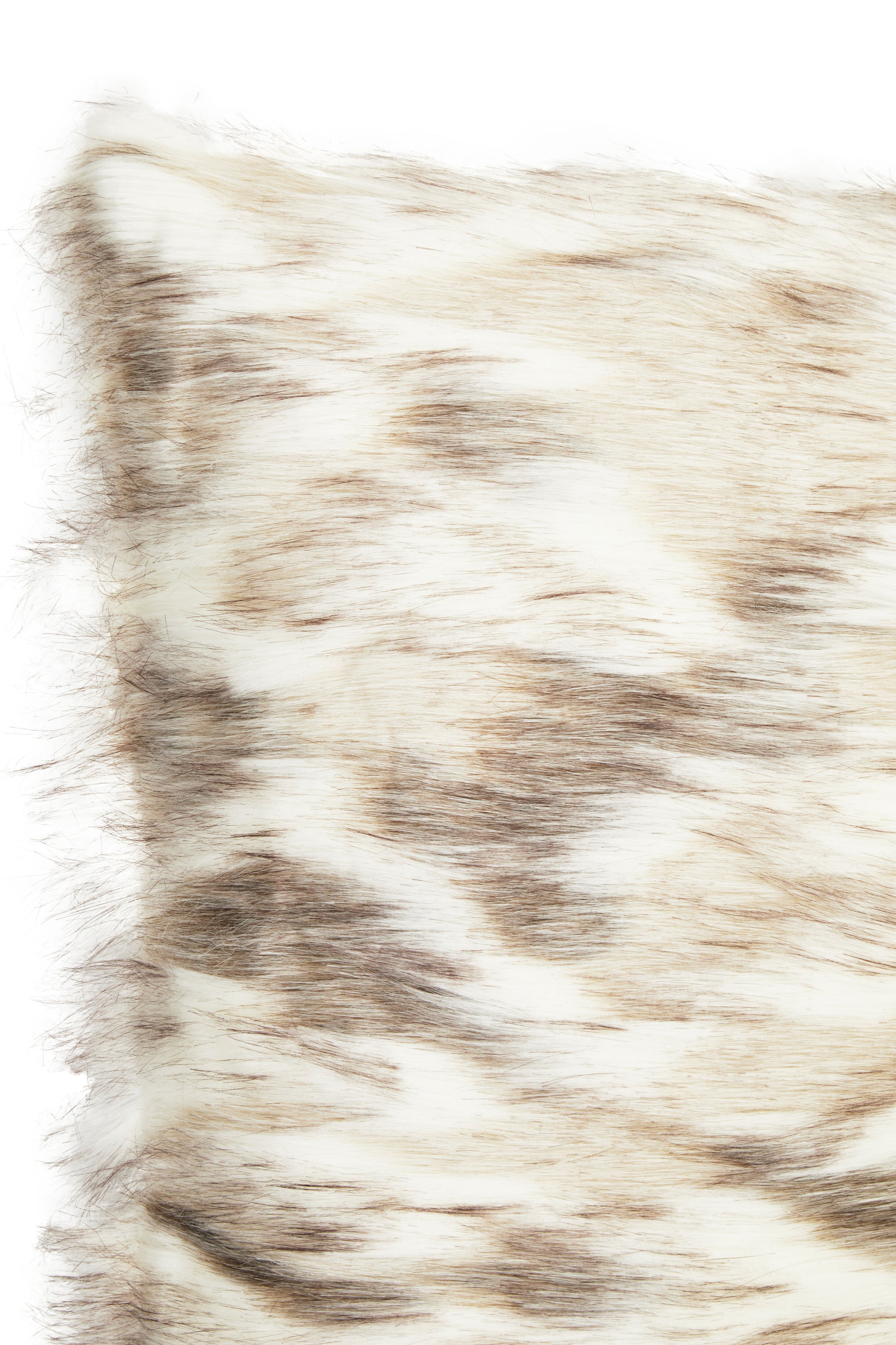 Bosie Lamina Natural Faux Fur Square Cushion image 10