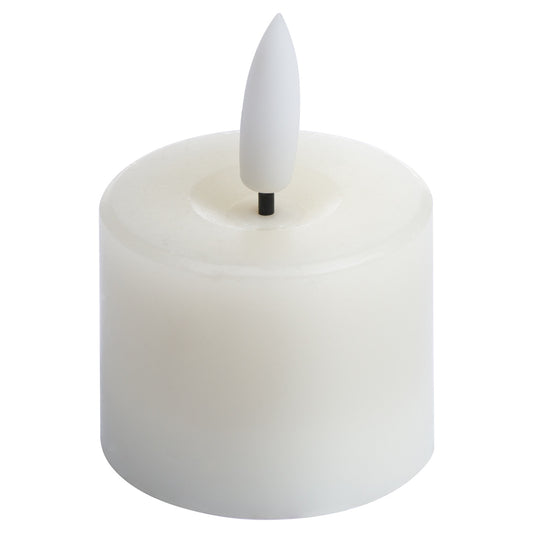 Luxe Collection Set Of 6 Natural Glow Led Tealight Candles image 1