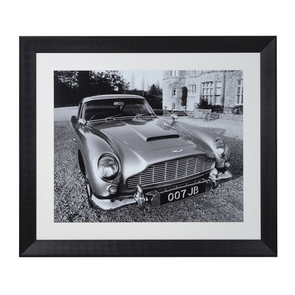 Extra Large 007 Aston Martin Framed Print 116 x 136cm