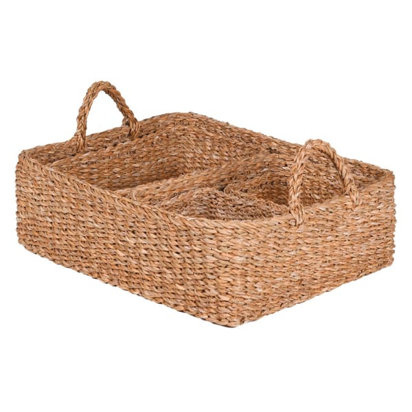 Set of 5 Sizes of Seagrass Trays
